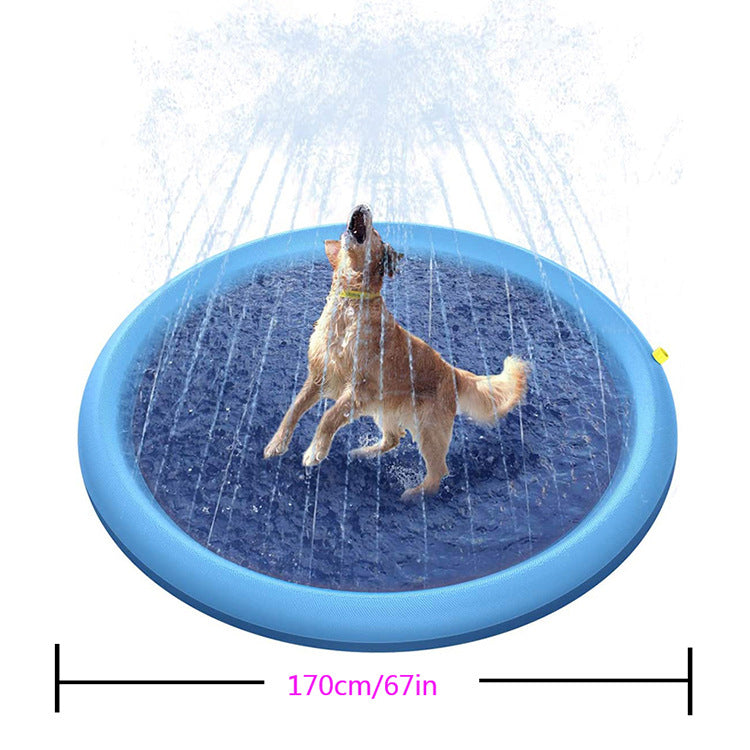Dog Splash Pad — Keep Your Pup Cool This Summer!