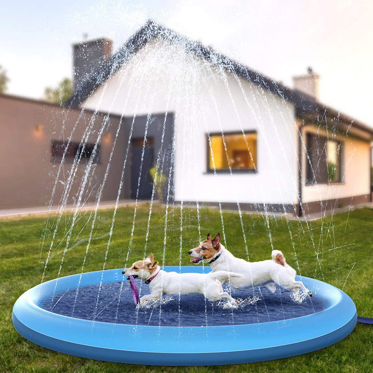 Dog Splash Pad — Keep Your Pup Cool This Summer!